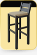 Židle barová Alon